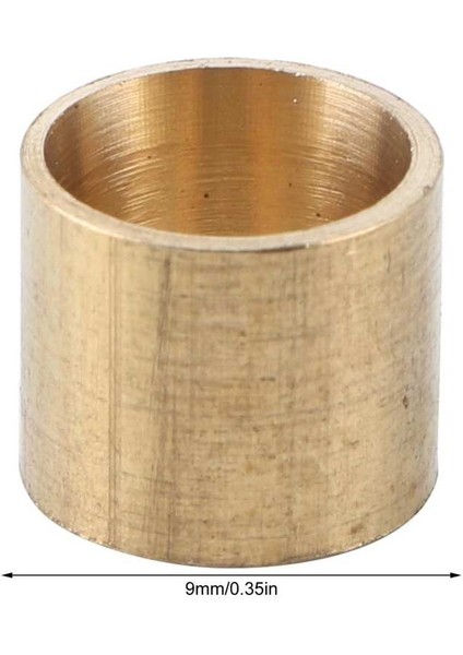 9 mm Tarzı Bilardo Cue Pirinç Ucu Snooker Bakır Havuz Yüksük Tamir Aracı Aksesuarları (Yurt Dışından)