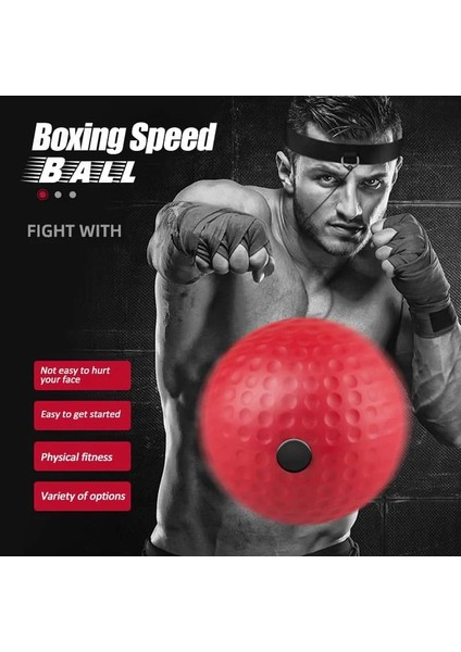 20G Siyah Top Seti Stili Boks Refleks Topu Mma Sanda Boxer Reaksiyon Gücünü Kaldırma El Göz Eğitim Seti Stres Spor Salonu Boks Muay Thai Egzersiz Topu (Yurt Dışından) modelleri