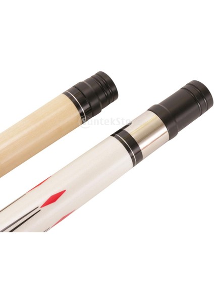 Bilardo Bilardo Bilardo Bilardo Istakası Için 2 Takım Ortak Iplik Koruyucuları 5 Eklemli-Şaft ve Popoyu Koruyun, Isteka Çubuğunuzu Koruyun (Yurt Dışından) modelleri