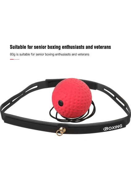 80G Top Seti B Stili Boks Refleks Hız Yumruk Topu Mma Sanda Boksör Yükseltme Reaksiyon Kuvveti El Göz Eğitim Seti Stres Spor Salonu Boks Muay Thai Egzersiz (Yurt Dışından)