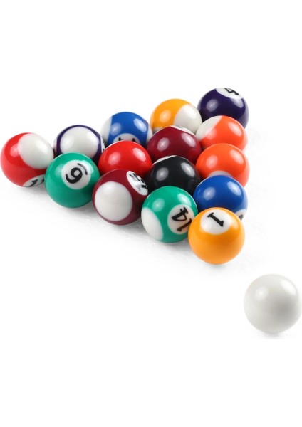 38CM Tarzı Profesyonel 25 mm 38 mm Çocuk Bilardo Masa Topları Seti Reçine Küçük Havuz Cue Topları Tam Set Mini Bilardo Topları Seti (Yurt Dışından) fiyatları