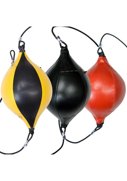 A-0503 Stili Pu Deri Boks Topu Armut Şişme Yetişkinler Fitness Eğitimi Dövüş Egzersizi Çift Uçlu Refleks Boks Hız Topları (Yurt Dışından) modelleri
