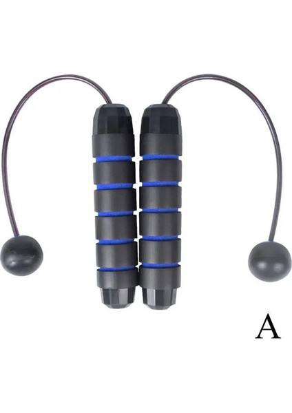 Mavi Stil Atlama Ipi Rulman Ağırlığı Ayarlanabilir Çelik Kablosuz Atlama Ipi 3m Akülü Spor Boks Için Crossfit Atlama Ipi (Yurt Dışından)