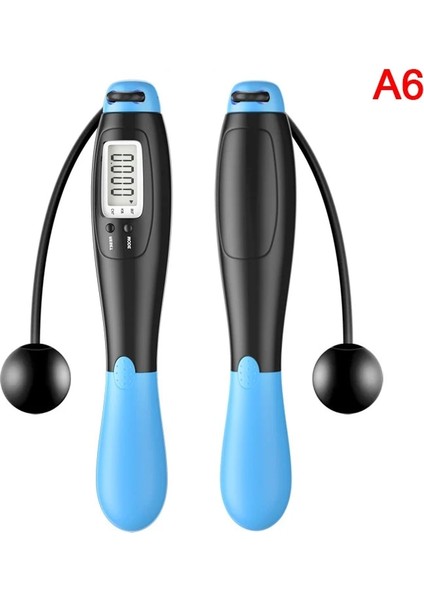 A6 Stili 1 Adet Akülü Atlama Ipleri Dijital Kablosuz Atlama Ipi Spor Egzersiz Atlama Ipi (Yurt Dışından)