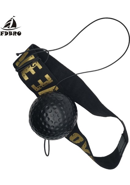 Siyah Stil Fdbro Yeni Mma Boxer Reaksiyon Gücünü Yükselterek El Göz Eğitim Seti Stres Boks Muay Thai Egzersiz Boks Refleks Hız Yumruk Topu (Yurt Dışından)