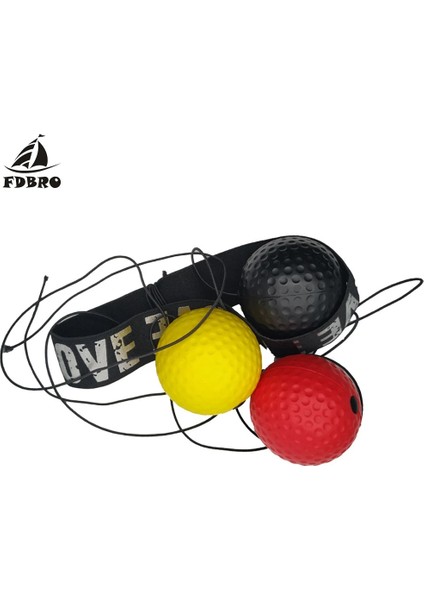 Siyah Stil Fdbro Yeni Mma Boxer Reaksiyon Gücünü Yükselterek El Göz Eğitim Seti Stres Boks Muay Thai Egzersiz Boks Refleks Hız Yumruk Topu (Yurt Dışından) fırsatları