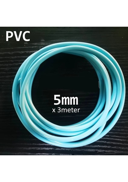 Sarı Stil 5mm Çaplı Katı Yumuşak Pvc 3 Metre Uzunluğunda Yedek Ip Atlama Ipi Atlama Ipi Diy Yedek Kablo Aksesuarları Kiti Düzeltme (Yurt Dışından)