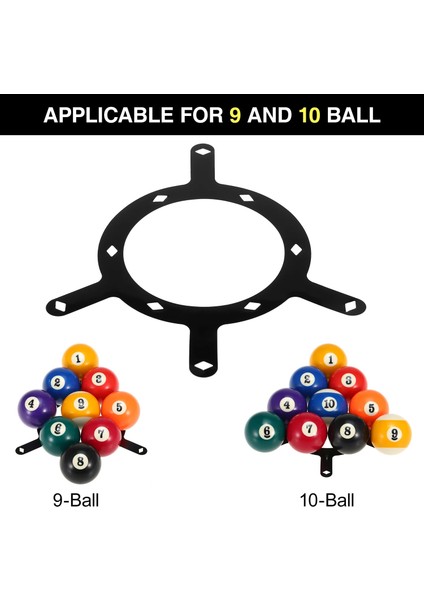 Tip C Stili Bilardo Rafı Sihirli Top Rafı Bilardo Rafı Tutucu Sac Cue Ball Rack Cue Rack Bilardo Topu Aksesuar Ipuçları (Yurt Dışından) fırsatları