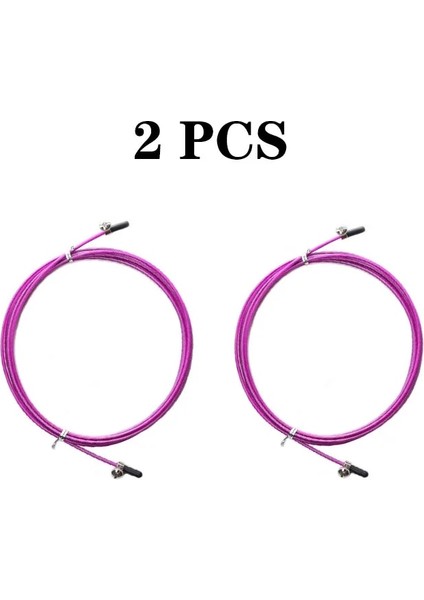 Mor Halat 2 Adet Tarzı Çocuklar Atlama Ipi Fitness Egzersiz Hafif Rulman Ip Atlama Ipleri Metal Hız Crossfit Spor Salonu Mma Eğitim Ekipmanları Erkek Egzersiz Dişlisi (Yurt Dışından)