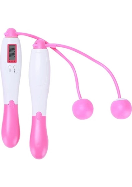 Top Stili ile Açık Pembe Sayaçlı Akülü Atlama Ipleri Dijital Atlama Akıllı Atlama Ipi 4 Modlu Fitness Vücut Geliştirme Fitness Için Egzersiz Ipi (Yurt Dışından)