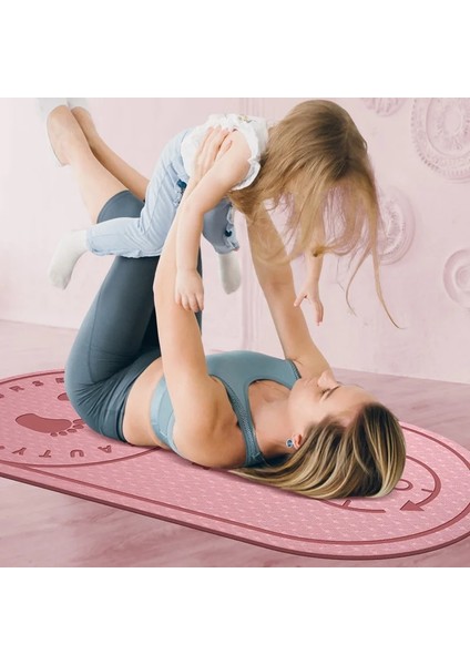 8 mm Pembe Diz Stili Atlama Ipi Mat Kaymaz Mat Tpe Yoga Mat Atlama Zemin Egzersizleri Spor Pedleri Için Sessiz Yoga Pedi Dokulu Kalın 6mm Yüksek Yoğunluk (Yurt Dışından) modelleri