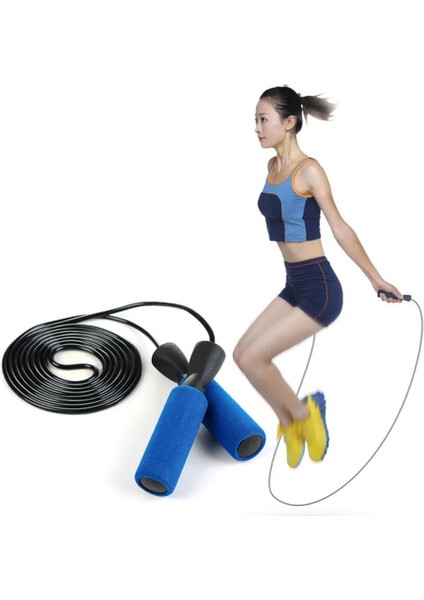 Kırmızı Stil Ip Atlama Ipi Aerobik Atlama Egzersizi 3m Atlama Ayarlanabilir Rulman Hızı Fitness (Yurt Dışından) fiyatları