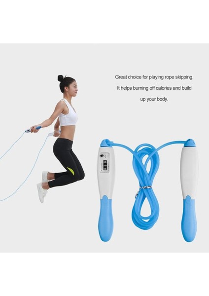 Mavi Stil Spor Fitness Egzersiz Atlama Ipleri Sayma Ip Atlama Aracı Hızlı Hızlı Numara Sayacı Spor Salonu Ekipmanları (Yurt Dışından) fiyatları