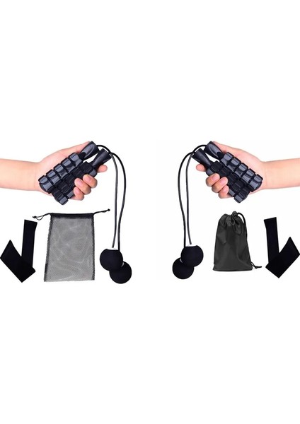 No.2 Tarzı Kablosuz Ip Atlama Ipi B-Rulman Gradyan Pamuklu Kol Akülü Büyük Top Ip Atlama Ipi Fitness ile Dört Parçalı Set (Yurt Dışından) fiyatları