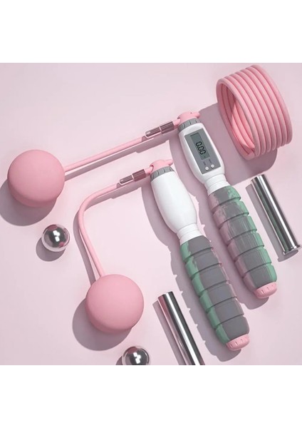 Ip Stili Olmadan 2'si 1 Arada Akülü Atlama Ipleri Akıllı Dijital Kablosuz Atlama Ipi Ağırlık Taşıyan Akülü Toplar + Fitness Vücut Geliştirme Için Ip (Yurt Dışından) fiyatları