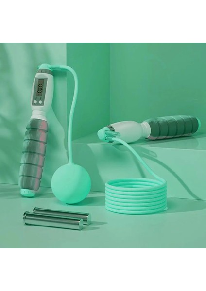 Ip Stili Olmadan 2'si 1 Arada Akülü Atlama Ipleri Akıllı Dijital Kablosuz Atlama Ipi Ağırlık Taşıyan Akülü Toplar + Fitness Vücut Geliştirme Için Ip (Yurt Dışından) fırsatları