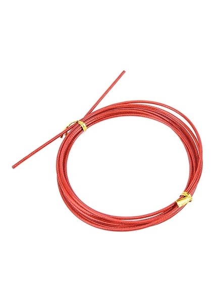 Kırmızı Stil Sıcak Satış 1 Adet Yeni Satış Crossfit Değiştirilebilir Tel Kablo Hız Atlama Ipleri 2.9 M Atletizm Atlama Ipi (Yurt Dışından)