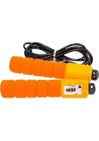 Sayaç Stili ile Turuncu Elektronik Sayaçlı Profesyonel Atlama Ipi Ayarlanabilir Hızlı Hızlı Sayma Ip Atlama Ipi Atlama Teli Egzersiz Ekipmanları (Yurt Dışından)