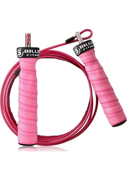 Pembe Tarzı Ayarlanabilir Atlama Ipi Hız Atlama Ipi Kaymaz Saplı Bilyalı Rulmanlar Ip Atlama Ipi Gym Fitness Eğitimi (Yurt Dışından)