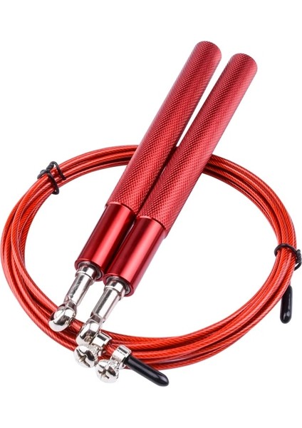 Kırmızı Stil 2022 Ump Ip Ultra-Hızlı Ip Atlama Ipi Çelik Tel Boks Spor Salonu Fitness Eğitimi Için Atlama Ipleri 3 Metre Ayarlanabilir Hız Spor Salonu (Yurt Dışından)