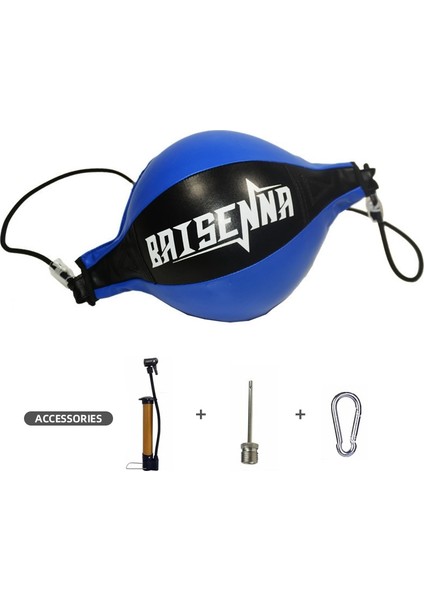 Mavi Stil Boks Topu Pu Armut Boks Torbası Halka Kilitleme ile Refleks Hız Topları Mma Fitness Spor Ekipmanları Eğitim Yetişkinler Şişme (Yurt Dışından) indirimleri