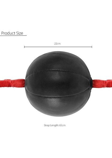 Sıcak! Çift Uçlu Boks Hız Topu Boks Torbası Pu Deri Spor Salonu Boks Torbası Eğitim Fitness Spor Hız Ekipmanları (Yurt Dışından) fırsatları