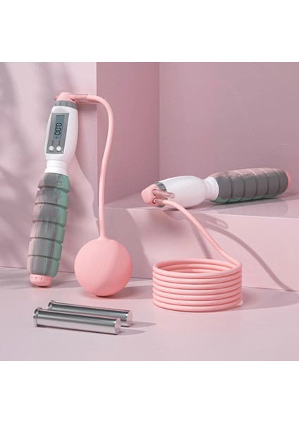 Yeşil Stil 2'si 1 Arada Akülü Atlama Ipleri Akıllı Dijital Kablosuz Atlama Ipi Ağırlık Taşıyan Akülü Toplar + Fitness Vücut Geliştirme Için Ip (Yurt Dışından) fiyatları