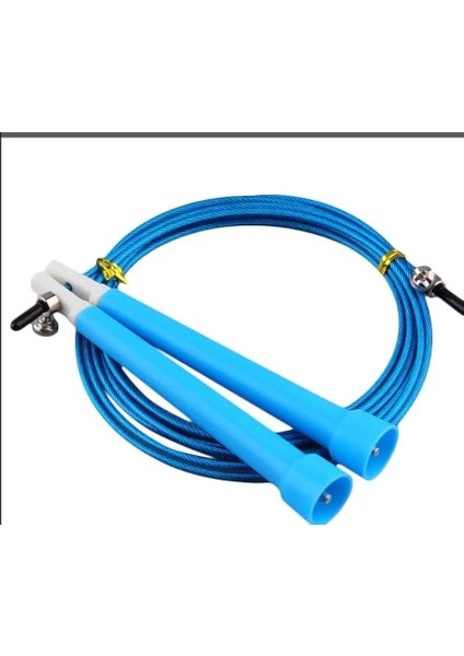 Mavi Stil Atlama Ipleri Kablo Çelik Ayarlanabilir Hızlı Hız Abs Kolu Atlama Ipleri Crossfit Antrenman Boks Sporları Egzersizleri (Yurt Dışından)