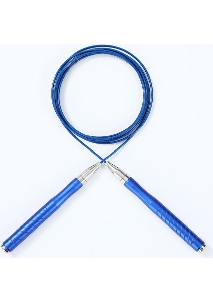 Mavi Stil Crossfit Hız Atlama Ipi Ayarlanabilir Kendinden Kilitleme Atlama Ipi Mma Boks Spor Için Taşıma Çantası ile Atlama Egzersiz Eğitimi (Yurt Dışından)