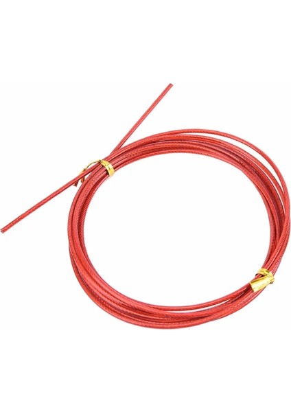 Kırmızı Stil Sıcak Satış 1 Adet Yeni Satış Crossfit Değiştirilebilir Tel Kablo Hız Atlama Ipleri 2.9 M Atletizm Atlama Ipi (Yurt Dışından) fırsatları