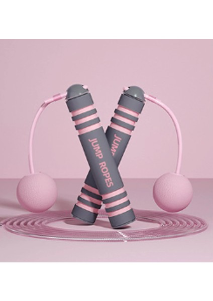 Pembe Tarzı Ip Atlama Ipsiz Pvc Ip Atlama Ipi Çocuklar Yetişkinler Için Akülü Ip Atlama Ipi Taşınabilir Fitness Ekipmanları (Yurt Dışından)
