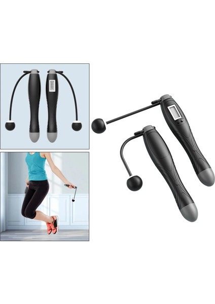 Mavi Stil Ağırlıklı Atlama Ipi Elektronik Çift Modlu Egzersiz Ekipmanları Eğitim Aracı (Yurt Dışından) fiyatları