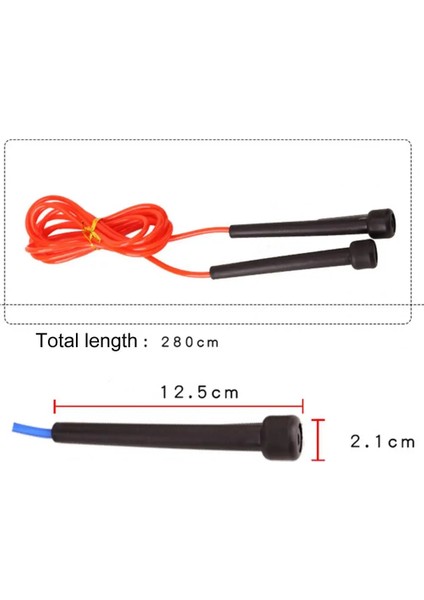 Kırmızı Stil Ip Atlama Kolu Öğrenciler Için Ip Atlama Ipi Fitness Eğitimi Spor Oyunu Fitness Pvc Aşınmaya Dayanıklı Atlama (Yurt Dışından) modelleri
