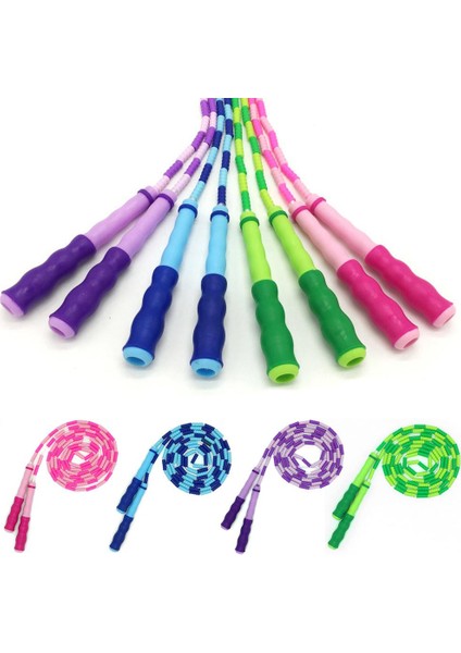 Kırmızı Stil Yetişkin Çocuk Yumuşak Bölümlü Kaymaz Saplı Atlama Ipi Sağlıklı Spor Fitness Eğitimi Aracı Ofis Ev Sporu Için (Yurt Dışından) modelleri