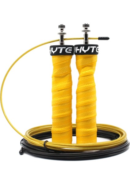 Sarı Stil Çift Alt Için Kaymaz Saplı Hız Ip Atlama Ipi Crossfit Ip Atlama Ipi (Yurt Dışından)