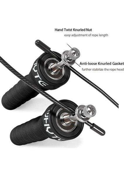 Sarı Stil Çift Alt Için Kaymaz Saplı Hız Ip Atlama Ipi Crossfit Ip Atlama Ipi (Yurt Dışından) fiyatları