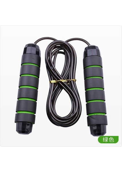 Yeşil Stil Fitness Atlama Ipi Dolaşmayan Ip Atlama Ipi Kablosu ve Egzersiz Ekipmanları Için 6" Hafızalı Köpük Kollar Aerobik Egzersiz Fitness (Yurt Dışından)