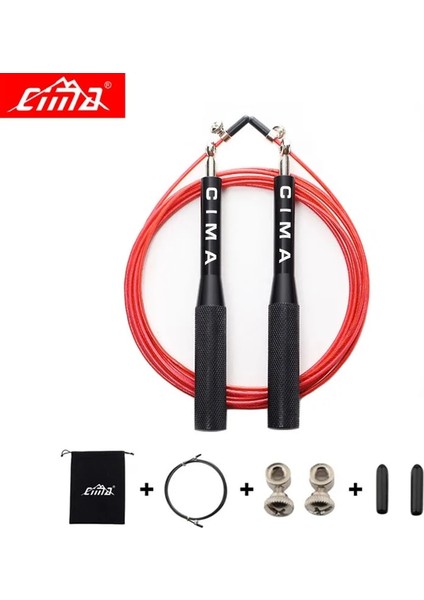 Mavi Stil Cıma Yeni Atlama Ipleri Çelik Tel Profesyonel Rulman Atlama Ipi Crossfit Boks Spor Salonu Fitness Eğitim Taşıma Çantası ile Metal Kablo (Yurt Dışından) fırsatları