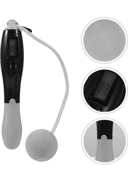 Çift Kullanımlı Mavi Stil Akülü Elektronik Ip Atlama Ipi Gym Fitness Akıllı LCD Ekranlı Atlama Ipi Sayma Hız Sayacı Fitness Eğitim Ekipmanları (Yurt Dışından) fırsatları