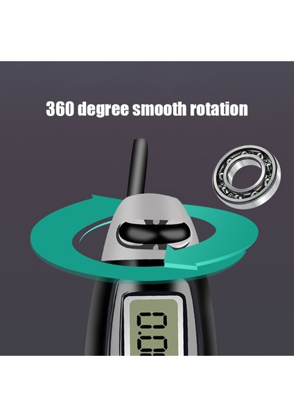 Yeşil-Kablosuz Stil Elektronik Atlama Ipi Seti Akülü Atlama Akıllı Atlama Ipi LCD Ekran Sayma Hız Sayacı Fitness Egzersiz Vücut Geliştirme (Yurt Dışından) fırsatları