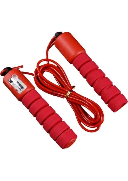 Sayaç Stili ile Kırmızı Sayma Atlama Ipi Atlama Teli Egzersiz Ekipmanları Elektronik Sayaçlı Profesyonel Atlama Ipi 2.9m Ayarlanabilir Hızlı Hız (Yurt Dışından)
