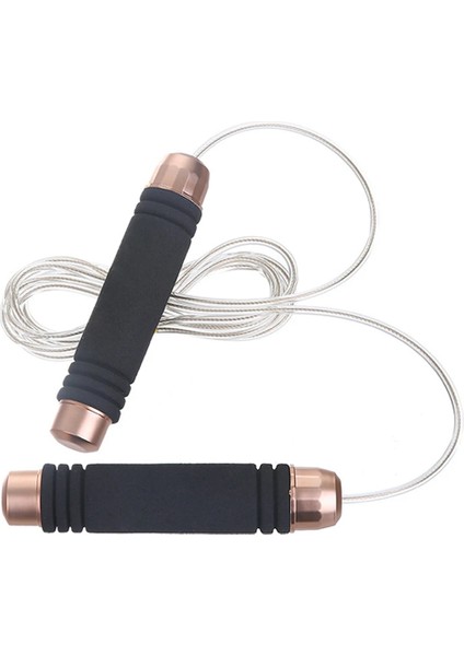 Pembe Tarzı Rulmanlar ile Dolaşmayan Ip Atlama 10.1ft Ayarlanabilir Ev Spor Salonu Uzunluğu Köpük Kavrama Hızı Eğitim Fitness Ekipmanları Kaybı Fit (Yurt Dışından) fırsatları