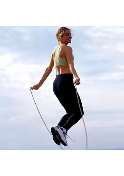 Siyah Stil Kaymaz Kolu Dolaşmayan Rulman Egzersiz Atlama Ipi Atlama Kablosu Taşınabilir Ev Gym Fitness Ekipmanları Aracı (Yurt Dışından) modelleri