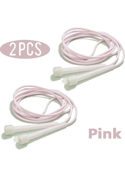 Pembe Tarzı Profesyonel Crossfit Atlama Hızı Erkekler ve Kadınlar Spor Salonu Pvc Ip Atlama Ipi Ayarlanabilir Fitness Ekipmanları Kas Boks Mma Eğitimi (Yurt Dışından)