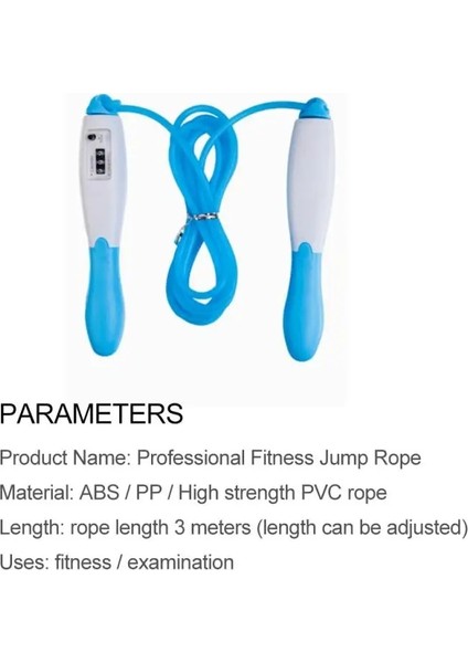 No.3 Tarzı Atlama Ipleri Sayma Ip Atlama Ipi Ağırlık Taşıyan Yetişkin Öğrenciler Için Plastik Hk Taşınabilir Fitness Ekipmanları (Yurt Dışından) fırsatları