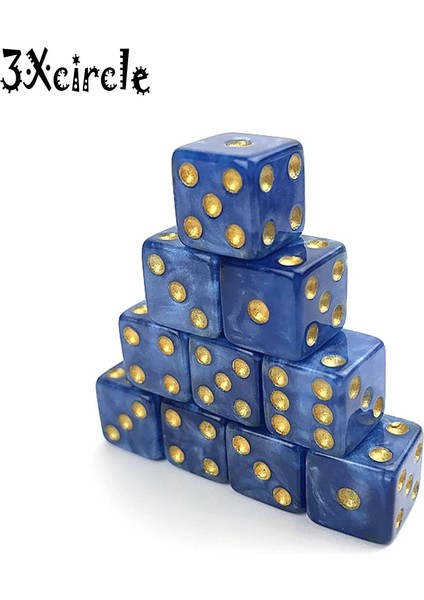 Mavi Stil Et Mermer Etkisi M Zar, Içme Oyunu Casino Poker Masası ve Diğer Masa Oyunları Için (Yurt Dışından)