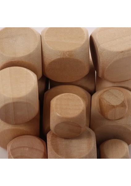 1.2cm Tarzı Ahşap Doğranmış Boş Küpler Dıy Baskı Gravür Çocuk Oyuncakları Aile Partisi Oyunları Için Yuvarlak Köşe (Yurt Dışından) modelleri