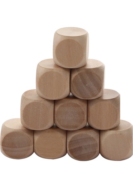 1.2cm Tarzı Ahşap Doğranmış Boş Küpler Dıy Baskı Gravür Çocuk Oyuncakları Aile Partisi Oyunları Için Yuvarlak Köşe (Yurt Dışından) fırsatları