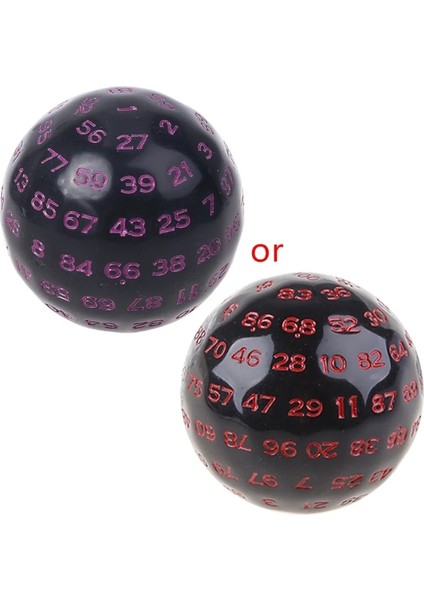 Mavi Stil Ded Çokyüzlü Zar D100 Masa Tahtası Rol Yapma Oyunu Için Çok Taraflı Akrilik Zar (Yurt Dışından) fiyatları