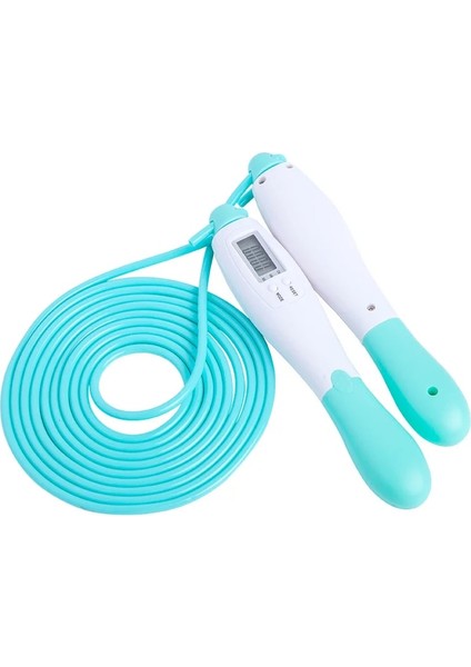 Pembe Set Stili Akülü Elektronik Atlama Ipi Fitness Akülü Atlama Akıllı Atlama Ipi ile LCD Ekran Sayma Hızı Atlama Sayacı Spor Salonu (Yurt Dışından) modelleri